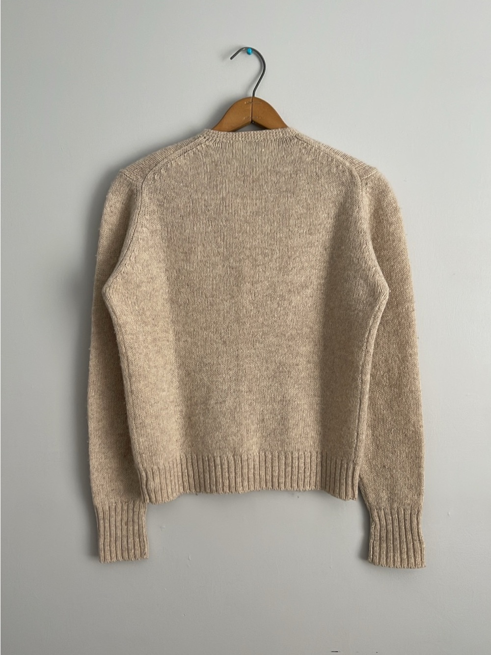Vintage LL Bean Shetland Wool Motif Cardigan Women’s Size 40/ Medium - Picture 6 of 6